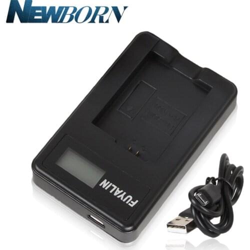 EN-EL9 ENEL9a EN-EL9a EN EL9 EL9a MH-23 LCD USB Charger for Nikon D3000 D5000 D40 D60 D40X SLR Cameras
