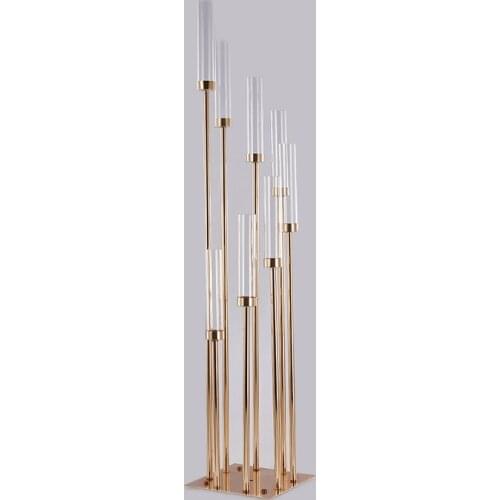 WLIYI Decorative Metal Candlesticks