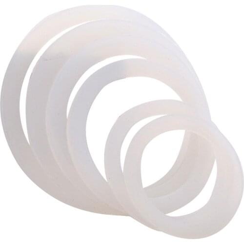 1PC Aluminum Coffee Pot Moka Pot Accessories Leather Ring Silicone Ring Coffee Pot Sealing Ring Silicone Seal Ring Gasket Ring