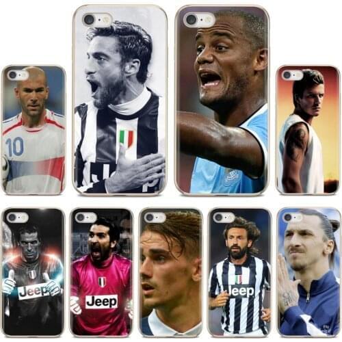 2-Sport-Football-player For Samsung Galaxy S7 S8 S9 S10E S20 FE Note 10 20 Edge Lite Plus Ultra Soft Skin Case