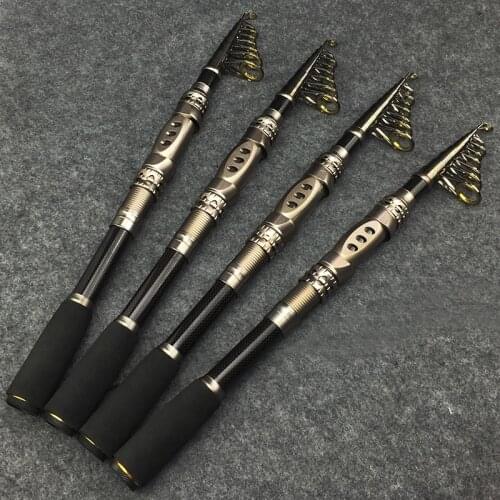 99% Carbon 1.8M - 3.3M Lightweight Telescopic Carp Baitcasting Feeder Fishing Rod Spinning Fish Hand Fishing Tackle Sea Rod S4