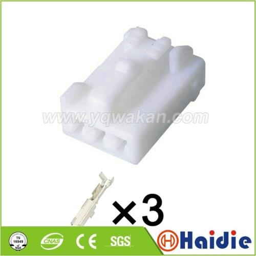 Free shipping 5sets 3pin auto wire harness plug MG 651032 electric plastic cable connector MG651032