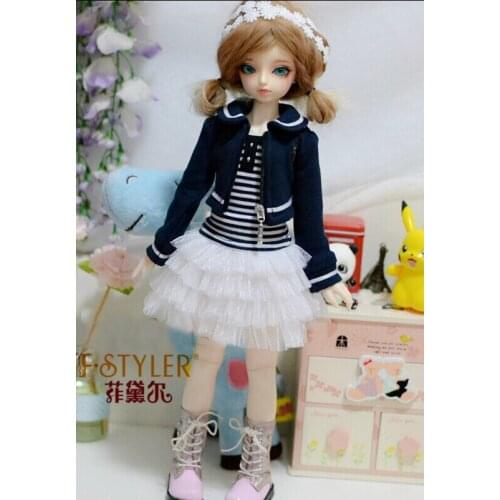 BJD doll clothes SD MSD YOSD Doll clothes bitter fleabane bitter fleabane skirt Free shipping