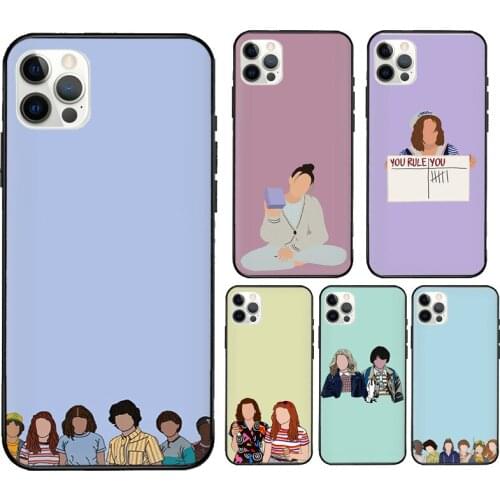 Millie Brown Stranger Things Eleven Case For iPhone 12 mini 11 Pro Max X XR XS MAX SE 2020 5S 6S 7 8 Plus Back Cover Shell