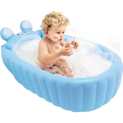 Baby Bath Baby Inflatable Bath Tub Infantil Portable Bathtub Infant Toddler Non Slip Bathing Tub Swimming Pool for Newborn Baby