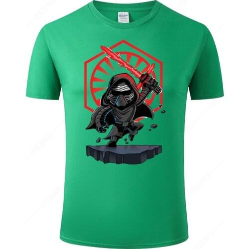 2021 New Fashion Star Wars T shirt Men Women Summer Cotton Short Sleeves Print T-shirt Harajuku Tee male Tops Clothing J64