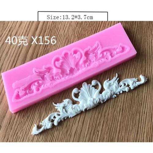 Lace Vintage European Lace Fondant Silicone Mould Cake Decoration Wedding Party Cake Supplies Decoration Chocolate Cookie Mold