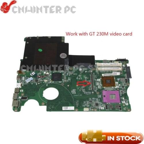 NOKOTION DA0TZ1MB8D0 A000052110 For Toshiba Satellite P500 P500-12D Laptop motherboard GM45 DDR2 with graphics slot free cpu