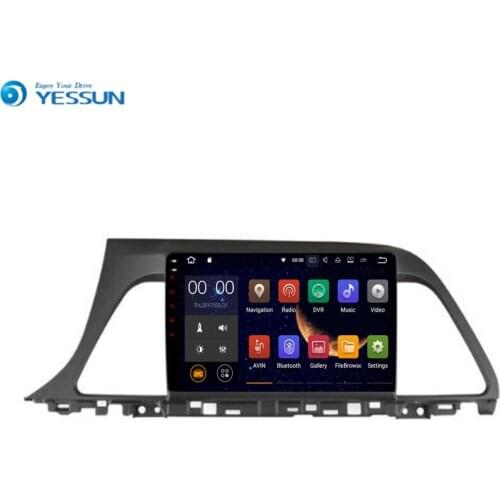 Yessun For Hyundai Sonata 9 2016 Android 6.0 Multimedia Player System Car Radio Stereo GPS Navigation Audio Video