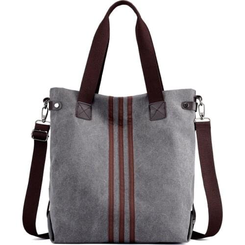 New simple big capacity design canvas women messenger bag fashion girls handbag shoulder bag daily shopping bag