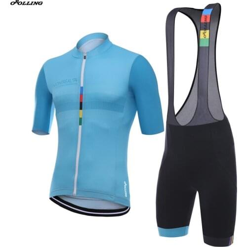 Multi Types New CLASSICAL Champion Team Colors Lines Cycling Set Bib Customized Road Mountain Race OROLLING