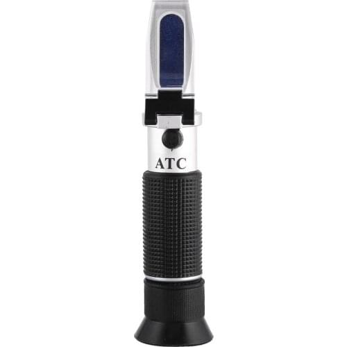 Handheld Refractometer Brix 0~32% Wort SG 1.000~1.130sg Concentration Optical Beer Content Meter Mini ATC Measuring Tester