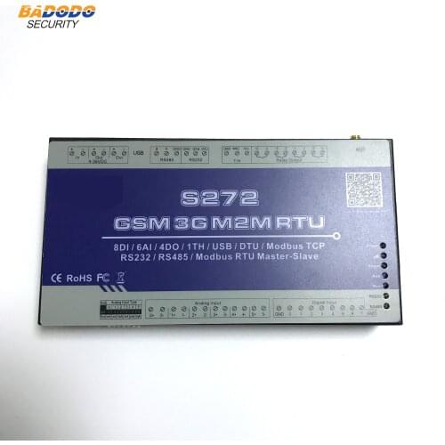 2G 3G 4G LTE Cellular Modbus RTU Supports AC Power failure/Recovery Alarm Data transparent transmission S272