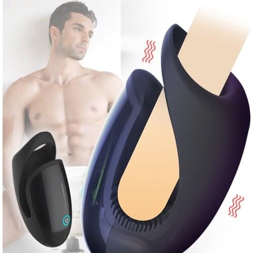 Penis Vibrator Male Masturbator Cup Glans Vibrating Massager Pussy Glans Massager Vibrating Sex Toys for Men Delay Ejaculation