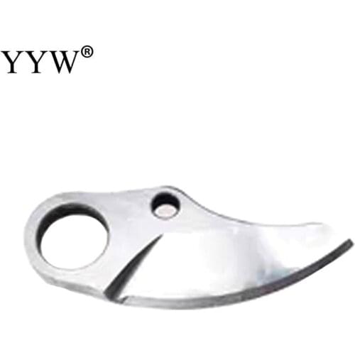 1pc Electric Scissors Blade Upper And Lower Blades Solid Color Durable High Carbon Steel Electric Scissors Accessories