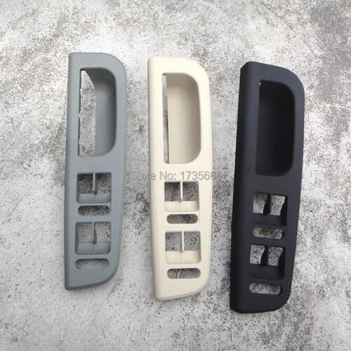 10PCS (Black,Beige,Gray) Car Door Window Switch Control Panel Bezel 3B1867171E for VW Passat B5 Jetta Bora Golf MK4