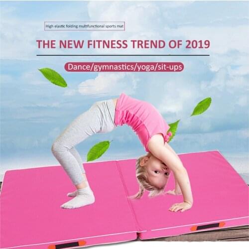100cm/120cm Gym mat Oxford cloth l folding dancefolding gymnastics fitness yoga dance training yoga flip mat