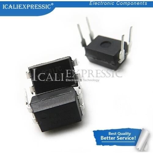 50PCS PC817B PC817C DIP-4 PC817 817 817B EL817 LTV817A LTV-817-A High Density Mounting Photocoupler In Stock