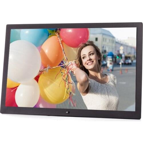 8G New 15 inch Screen LED Backlight HD 1280*800 Digital Photo Frame Electronic Album Picture Music Movie Full Function Good Gift