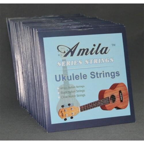 20 Sets Wholesale High Quality CLEAR Nylon Hawaii Guitar 21" 23" 26" Ukulele Strings