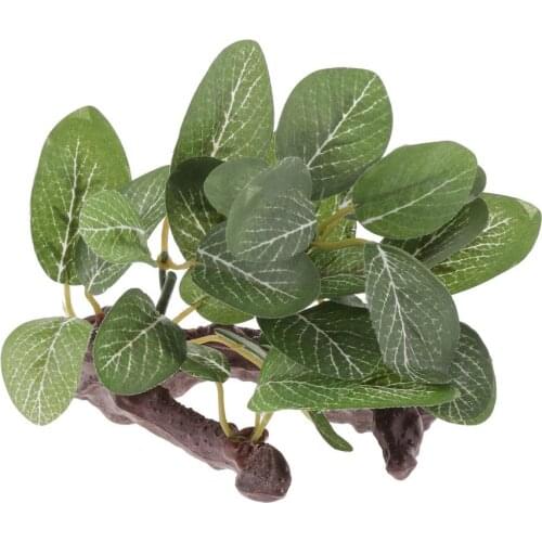 Artificial Aquarium Ornament Grass, Underwater Resin Plants for Home Office