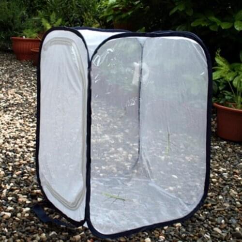 Butterfly cage Insect proof net Pet cage Transparent incubator for seedlings Foldable