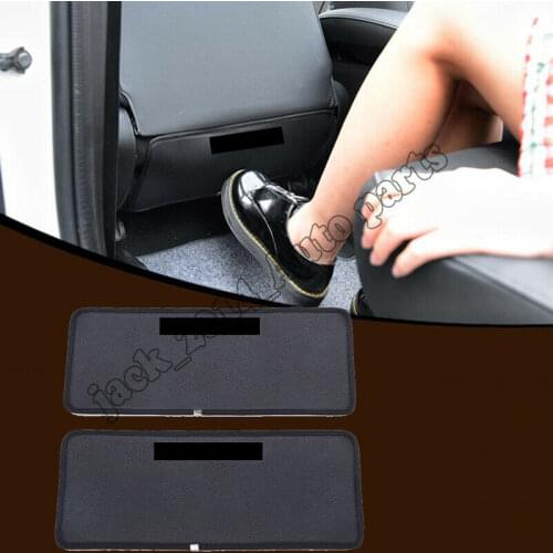 Leather Rear Seat Anti-kick Mat Protector Cover Fit for Honda HRV 2016 2017 2018