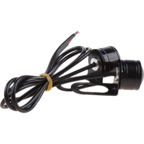 Motorcycle Rearview Mirror Eagle Eye Flash Strobe 3LED Motorcycle Signal Light DRL White/Red Night Safety Signal Lights