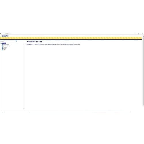 KOMATSU CSS 2018 FULL SET MANUAL+HDD 160GB