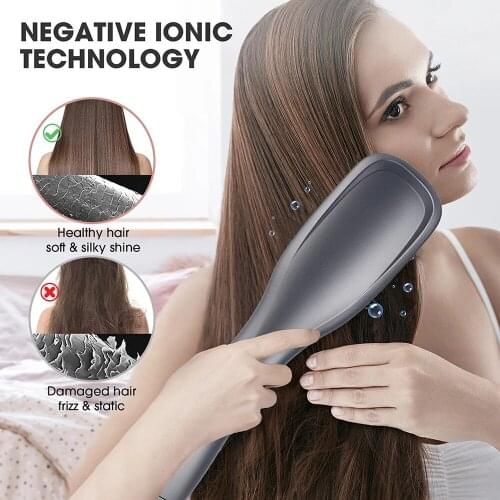 Professional Hot Air Brush One Step Hair Dryer For Hair Fast Heating Brush Blow Dryer Brush Travel Hot Comb Hairdryer Hairbrush