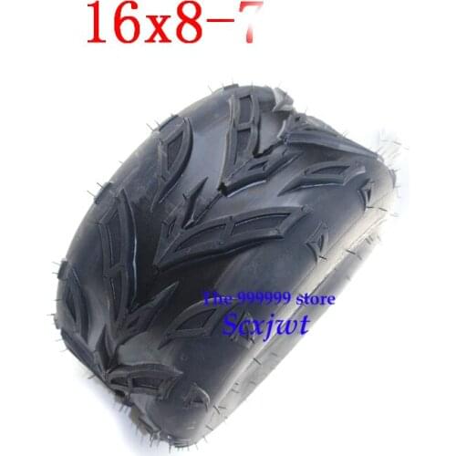 Sell well 16x8-7 inch Rear Front ATV Go Kart Knob by Tubeless Tire fit Rear Front ATV Go Kart Knob by Tubeless Tire