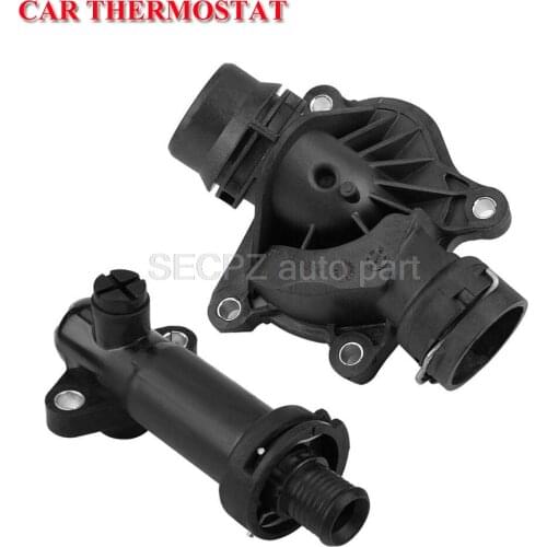 Engine Thermostat Assembly+Seal For BMW 1 3 5 6 7 Series E90 E46 E87 E61 X3 X5 X6 Diesel OE# 11517789014 , 11717787870