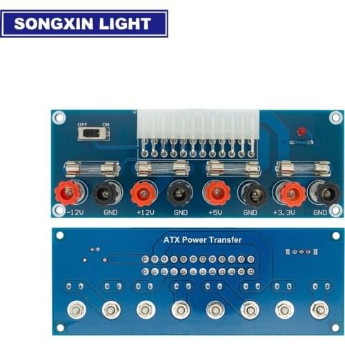 XH-M229 Desktop PC Chassis Power ATX Transfer to Adapter Board Power Supply Circuit Outlet Module 24Pin Output Terminal 24 pins