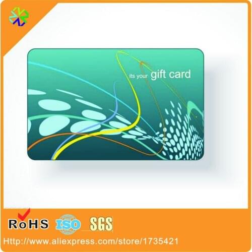 Factory price!new arrival Year 2015 full color printing plastic pvc gift card printing