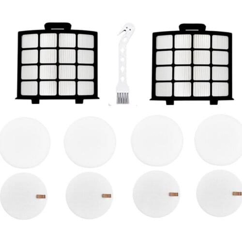 AD-Suitable for Shark AZ2000 Vacuum Cleaner Accessories Filter Elements HEPA Filter Cotton Filter Parts, 2 Set