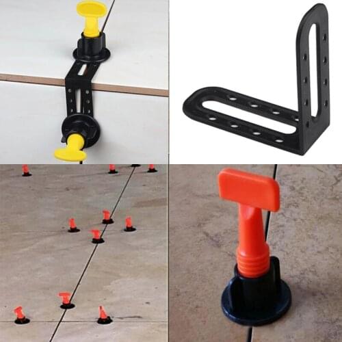 50pcs/set Level Wedges Tile Spacers Male Angle Leveling Tool For Flooring Wall Tile Spacer Tile Leveling System Leveler Locator