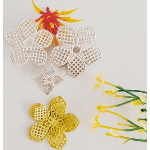 Flower combination cutting Die New knife Die Metal cutting Die three-dimensional Fine Art Paper Jam DIY Decoration