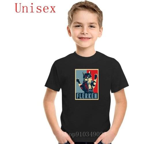 Custom Print Flerken Childrens Day Gift boy clothes size 14 or 16 boys Fashion kids clothes girls top tees childrens clothes