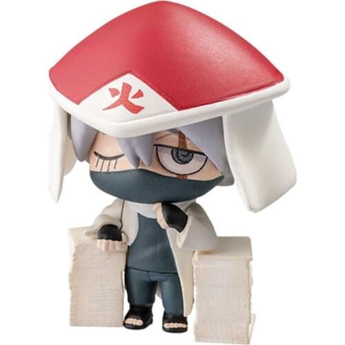 Figure-Toys Kakashi-Uzumaki-Naruto Sleeping Six Dolls Boxed Model 5cm