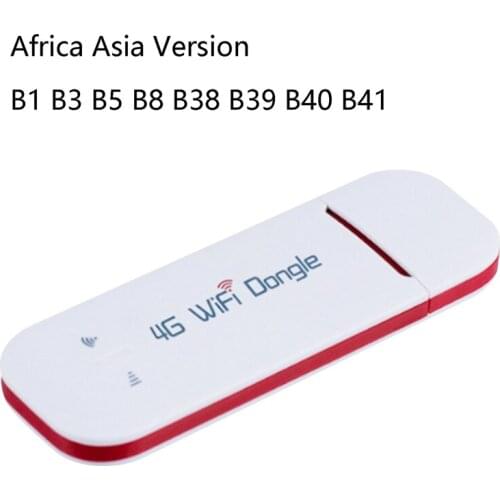 Mobile WiFi USB 4G WiFi Router Dongle Modem 150M with SIM Card Slot Mobile WiFi for Car Wireless Hotspot