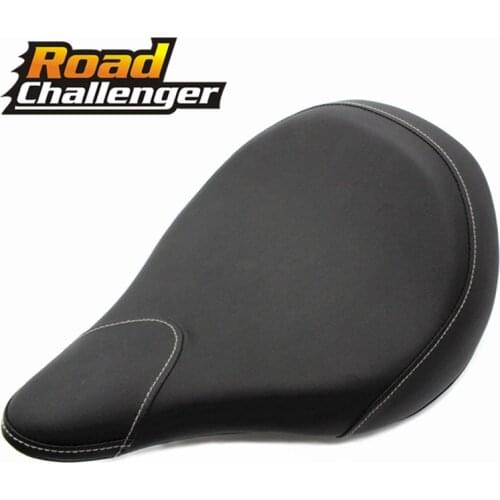 Motorcycle Vintage Driver Solo Seat Saddle Cushion Black Front Solo Riders Driver Seat For Yamaha Bolt XV950 XVS950 14-17