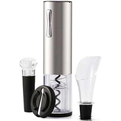 New Opener Automatic Red Wine Bottle Opener Hat Stopper fast Decanter Set Electric Corkscrew Foil Cutter Cork Tool