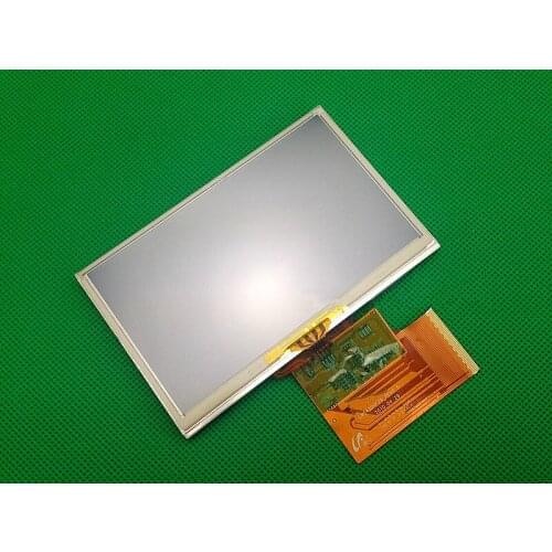 Original 4.3" inch LMS430HF42 LMS430HF42 REV0.0 GPS LCD display screen with touch screen digitizer panel free shipping