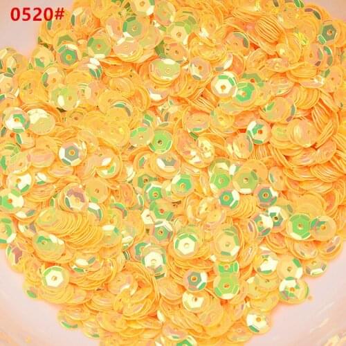 Flat Round PVC Loose Sequins Paillette Sewing Craft for Decorations Garment Dress Shoes Caps DIY Accessories Lentejuelas Para