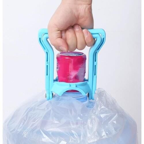 Portable Water Carry Bottled Water Pail Bucket Handle Water Upset Bottled Water Convenient Handle Pail Buckets Lifter Home Tools