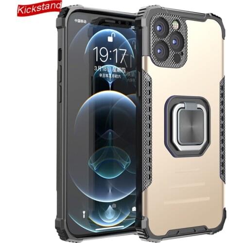 Kickstand Armor Case for Xiaomi Redmi Note 10S 9 Pro Max 9S 8 K40 9C 9T 9A 9 Power Cover Dual Layer PC Silicone Shockproof Shell