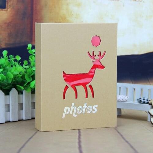Handmade Scrap Book Photo Album Stickers Adhesive Pages Picture Photo Album Holder Storage Foto Album Home Decoration DF50PAA