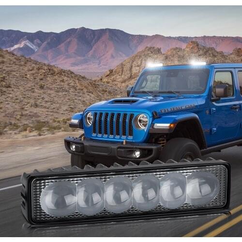 Led Working light bar 18w Truck Led Headlight For Off-road ATV Bulldozer Jeep Ford Pickup Tractor Boat SUV Work lights Spotlight