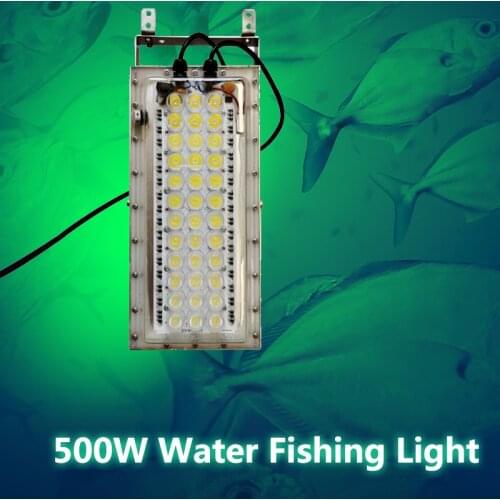 LED high-power 500W fishing bulb fish lure lamp set fish lamp squid lamp fishing spot fish lamp 2000W