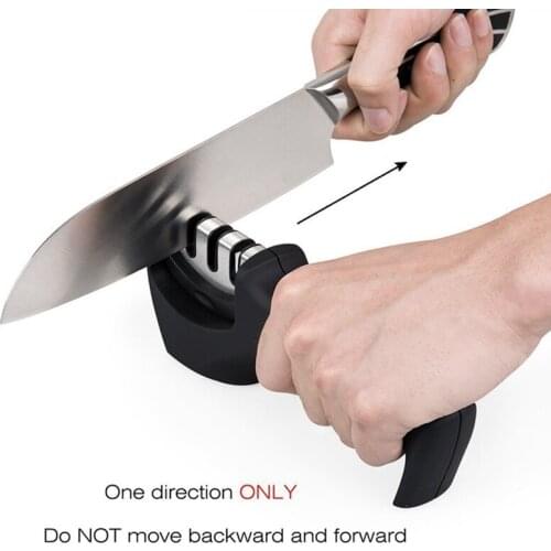 Hot Knife Sharpener Stainless Steel Kitchen Tool Sharpening Stone Grinder Knives Sharpener Kitchen Tools
